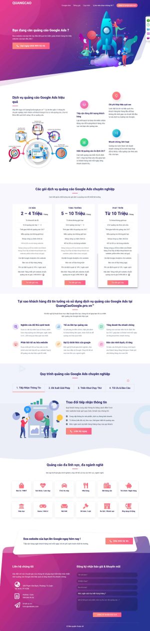 Theme wordpress công ty quảng cáo maketing